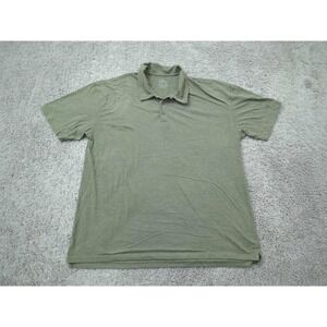 True Classic Polo Shirt‎ Mens XXL Green Short Sleeve Preppy Casual